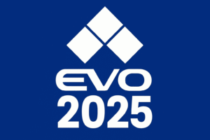 Le logo EVO 2025 présente un design élégant et moderne, sur un fond bleu audacieux. En son centre se trouve un emblème blanc en forme de losange, symbolisant l'innovation et la précision. Les lignes épurées et le contraste net entre le bleu et le blanc confèrent au logo une allure professionnelle et futuriste, reflétant parfaitement la vision avant-gardiste de la marque.