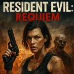 Une femme déterminée se tient debout, brandissant un pistolet avec une résolution inébranlable. Son visage est marqué de saleté, témoignant de nombreuses batailles livrées, et ses yeux brillent de détermination. Derrière elle, une horde de zombies émerge des ombres, leurs silhouettes grotesques enveloppées dans un air épais et fumant. La scène apocalyptique autour d'elle est chaotique, avec la lueur lointaine des incendies et des débris éparpillés au sol, mais elle reste impassible, prête à affronter tout ce qui l'attend.