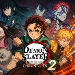 Les personnages de Demon Slayer: Hinokami Chronicles 2, y compris Tanjiro et Nezuko, apparaissent armés et prêts au combat avec leurs armes emblématiques. Le jeu met en valeur leurs styles de combat et capacités uniques, donnant vie à l'univers vibrant de Demon Slayer pour les fans et les joueurs.